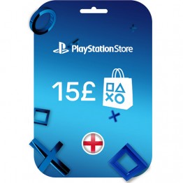 PSN 15 £ Gift Card UK دیجیتالی